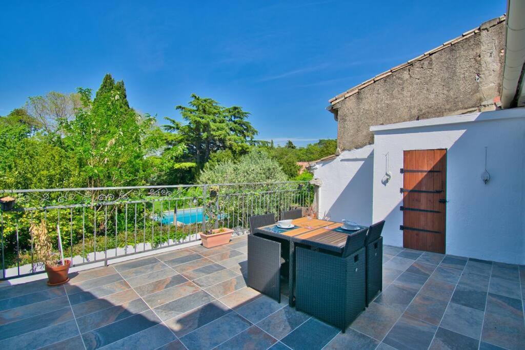 Maison De Charme Centre Lezignan-C. Avec Terrasse Villa Exterior photo